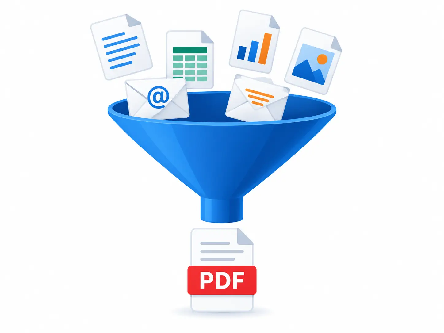 combine documents into pdf